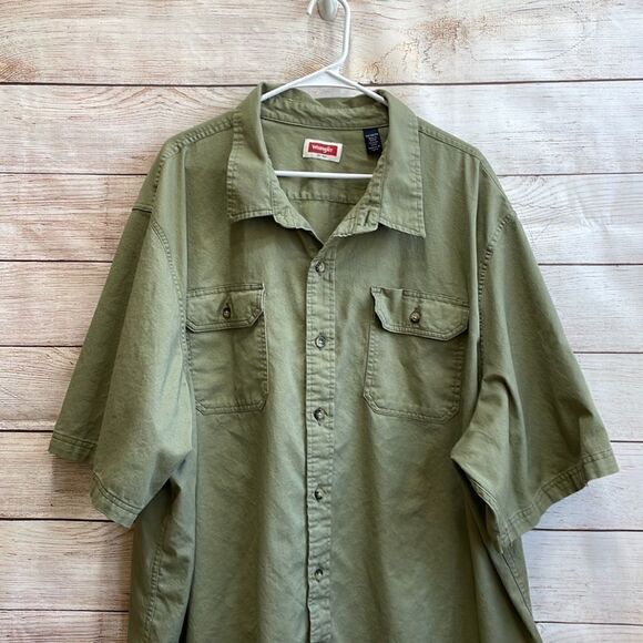 WRANGLER SHIRT IN GREEN‎ - Picture 2 of 5